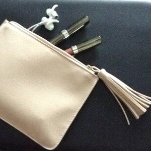 JULES KAYE Box of Style Faux Leather Cosmetic Bag